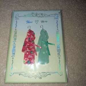 Papyrus Hers & Hers Anniversary Card